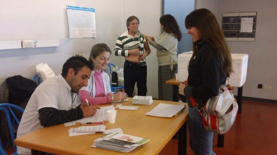 Durante la jornada, el equipo de salud vacunó en total a 84 personas.