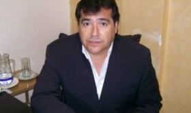 El diputado, Walter Aguilar.
