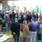 El acto se llevó a cabo este jueves al mediodía en el municipio de la localidad de El Trapiche.