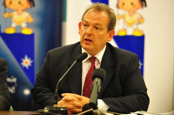 Ministro de la Vivienda, Eduardo D’Onofrio.