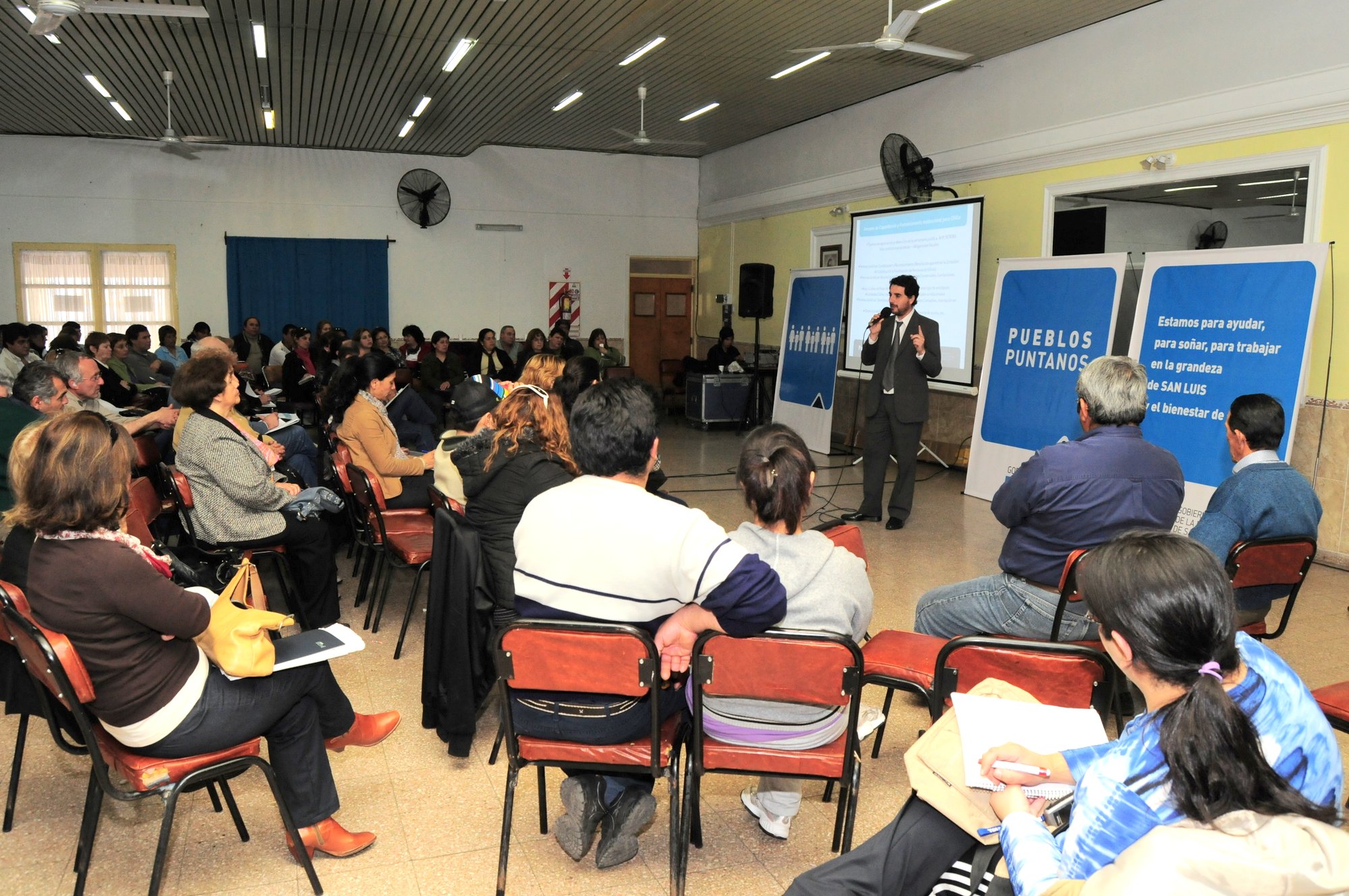 Pueblos Puntanos capacitó a integrantes de ONG’s