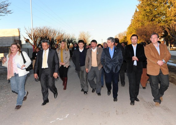 El Gobernador durante la gira en Arizona.