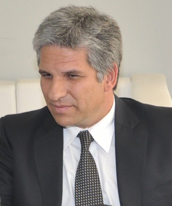 El gobernador CPN, Claudio Poggi.