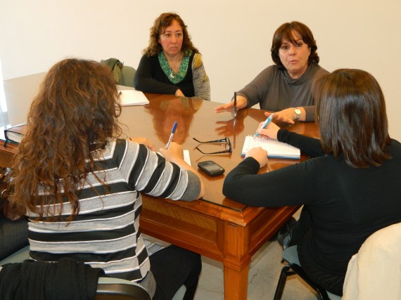 El encuentro tuvo lugar en el despacho de la Ministro de Salud sito en el Edificio Proyección al Futuro de Terrazas del Portezuelo.