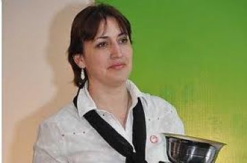 Claudia Amura, jefa de Ajedrez de la ULP.