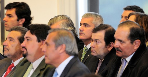 Diaz junto a funcionarios de distritos de Argentina