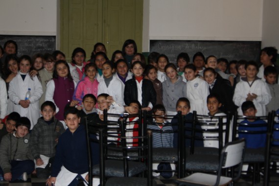 Alrededor de 50 niños y niñas fueron partícipes de las charlas impulsadas por San Luis Agua.