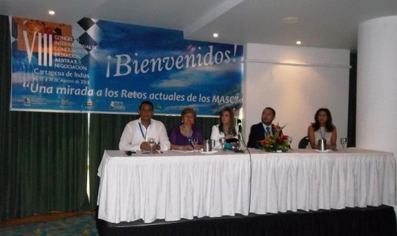 El ministro de  Educación, Marcelo David Sosa, conformó la mesa académica durante el congreso.