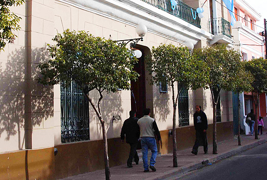 Fachada del Concejo Deliberante de San Luis. Fachada del Concejo Deliberante de San Luis.