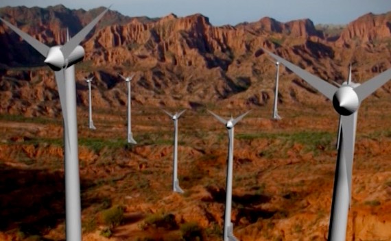 La energía eolica es una de las alternativas contempladas en el plan que presentó el Gobierno