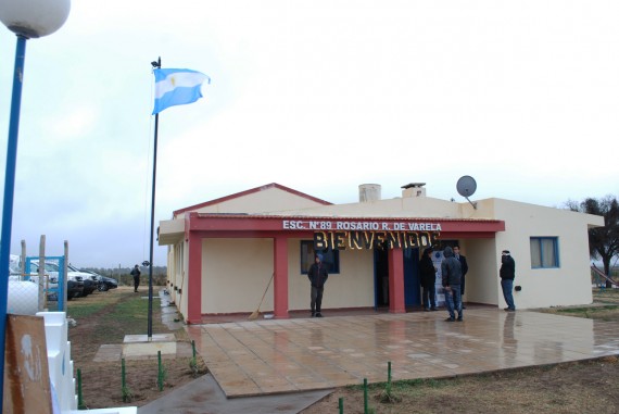 Escuela Nº 89 ‘Rosario Ramírez de Varela, ubicada en el paraje El Alamito. 