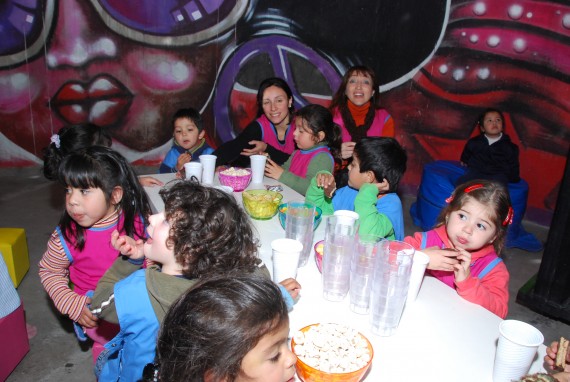 El festejo del Día Del Niño que se realizó en el Complejo Molino Fénix de la ciudad de Villa Mercedes.   