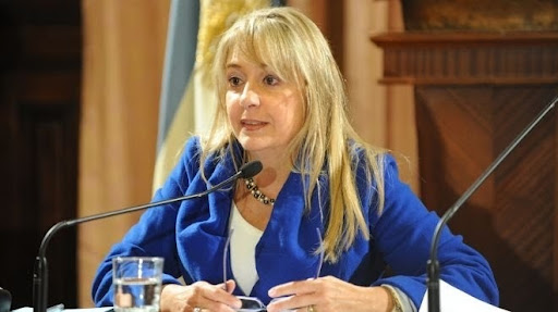 La senadora nacional Liliana Negre de Alonso.