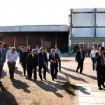 El gobernador, CPN. Claudio Poggi, junto a ministros del Ejecutivo, visitó la planta fabril ubicada en el Parque Industrial Norte.