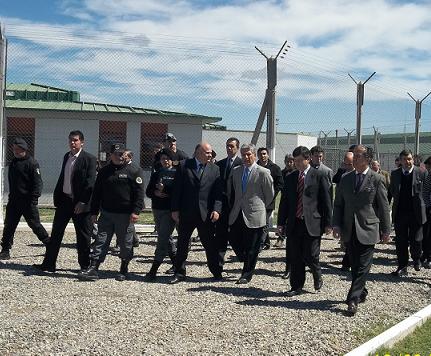 El Gobernador recorrió las instalaciones de la Penitenciaría Provincial.