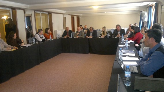 La ministra de Medio Ambiente, Daiana Hissa, durante la reunión del Consejo Federal de Medio Ambiente en Mar del Plata.
