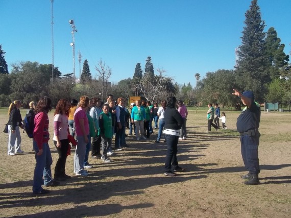 Personal de seguridad vial fue capacitado encaminados a la fecha del festejo del Día del Estudiante en El Trapiche.