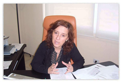 María Clelia Odicino. jefa de la Unidad Innovación y Desarrollo Tecnológico.