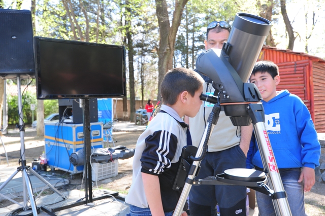 El telescopio del Parque Astronómico: una alternativa diferente