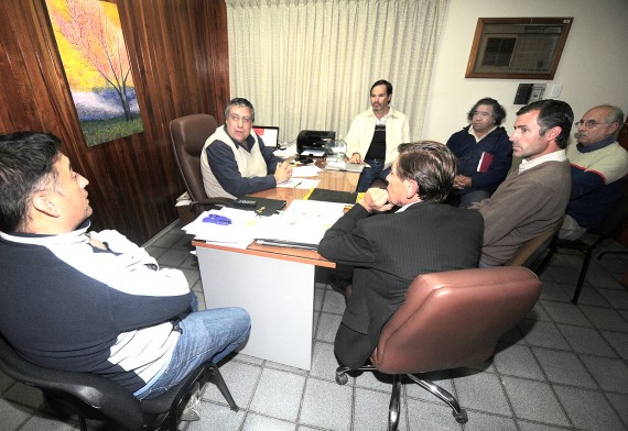 La reunión tuvo lugar en la oficina de Arnoldo Pucci.