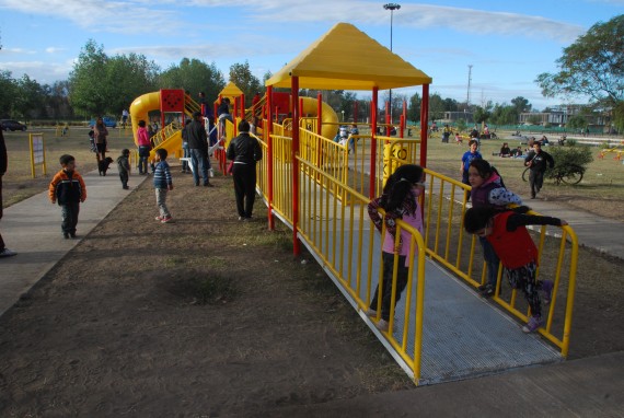Inclusión Social de Villa Mercedes, realizó tareas de limpieza, desmalezado y embellecimiento