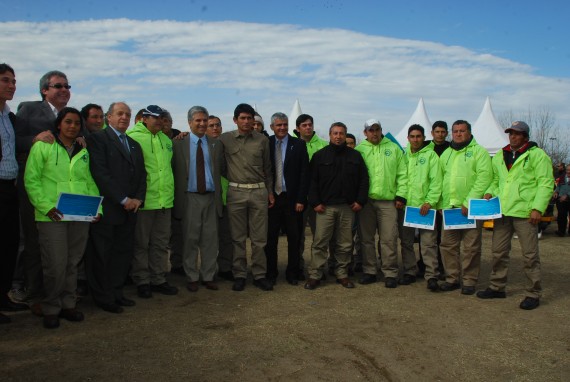 Cooperativa de Trabajo ‘Parque Justo Daract’, se encuentra abocada al mantenimiento del Parque Costanera Rio V, e integrada por beneficiarios del Plan de Inclusión Social de Villa Mercedes,