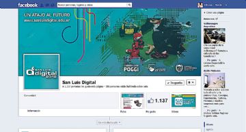 Fan page de San Luis Digital 2012 en Facebook.
