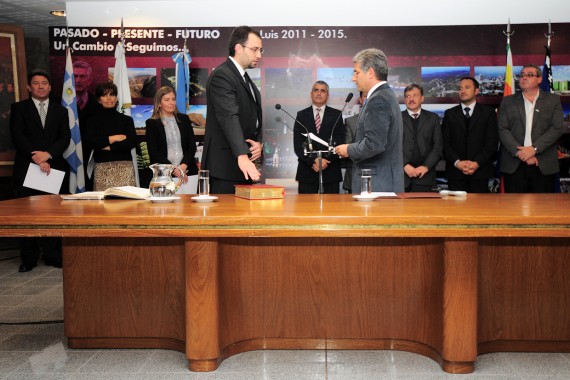 Juan Pablo Parnisari asumió como jefe del Programa Deporte Federado y de Alto Rendimiento, 