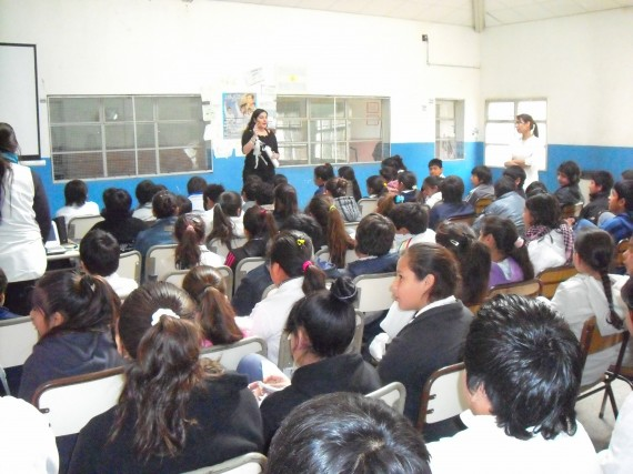 Charla taller dirigida a los alumnos de la escuela Nº 30 General Pedernera de Villa Mercedes.  