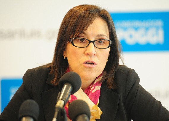 La ministra de Salud, Teresa Nigra.