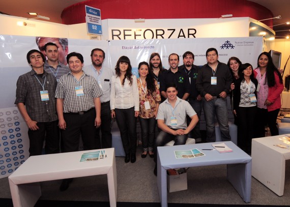 Stand del Programa Nuevas Empresas en San Luis Digital.
