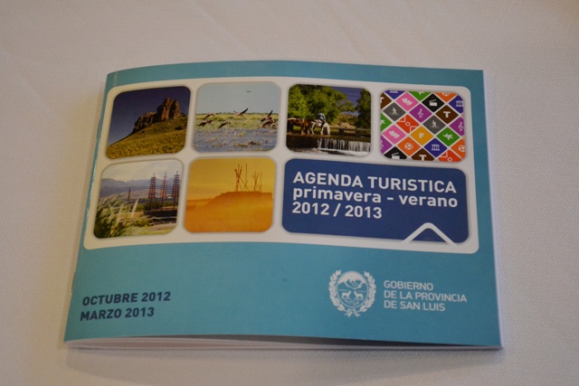 Luberriaga se refirió al valor de la implementación de la Agenda Turística Semestral 2012-2013