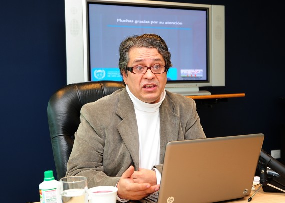 Adrián Garraza, titular de la Dirección Provincial de Estadística y Censos.