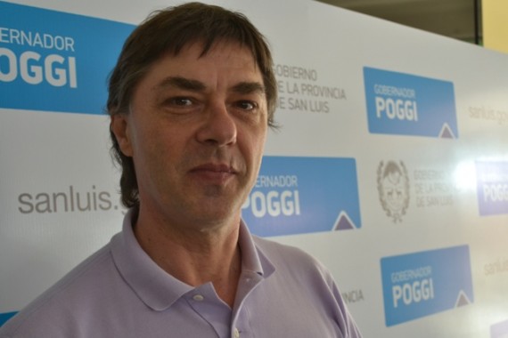 Esteban Bondone representó a San Luis en la mega muestra desarrollada en Venecia.