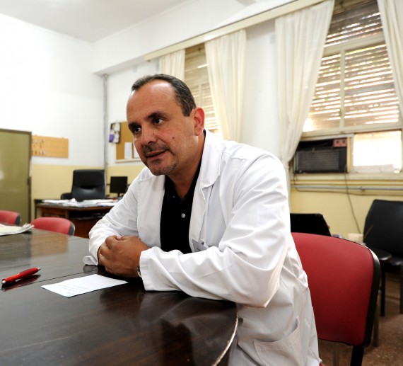 Sergio Allende, director del Hospital San Luis.
