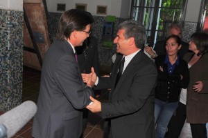 El rector de la UNSL recibió al gobernador.