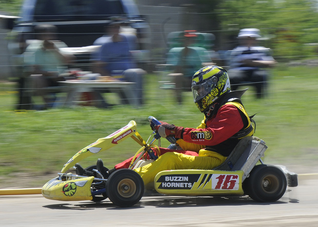 Patricio Montero se consagro campeón en la categoría Libre del Karting Provincial