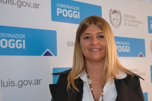 La ministra de Turismo y Las Culturas, Cecilia Luberriaga.