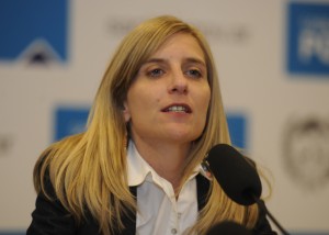 La ministra de Medio Ambiente, Daiana Hissa