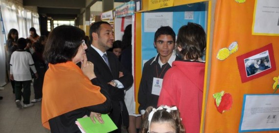 La escuela Lucio Lucero fue sede de la instancia regional de la Feria de Ciencias.