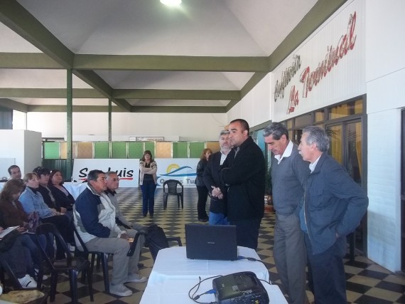 El miércoles en la localidad de Quines se efectuó una capacitación en Seguridad Vial 