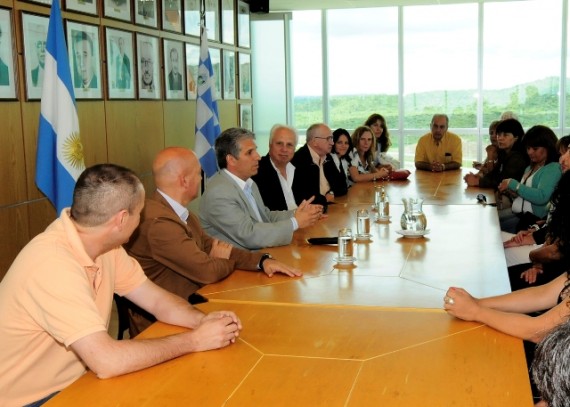 La reunión se realizó en el 6º piso de la Torre II.