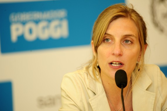 La ministra de Medio Ambiente, Daiana Hissa.
