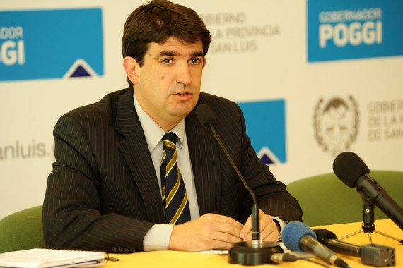El Jefe del Programa Seguridad y Planeamiento dependiente de Ministerio de Relaciones Institucionales y Seguridad Diego Masci.