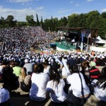 Miles de chicos de toda la provincia estuvieron presentes en el acto de clausura