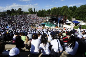 Miles de chicos de toda la provincia estuvieron presentes en el acto de clausura