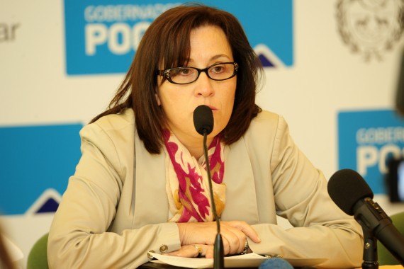 La Ministro de Salud, Teresa Nigra. 