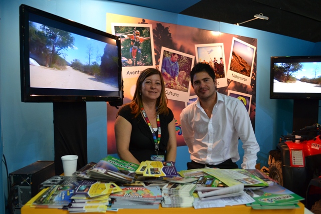 “Los expositores también tuvimos nuestro espacio en el Stand de San Luis en la FIT”