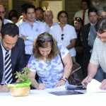 Se firmó el otorgamiento de un subsidio de 203.265 pesos para el colegio Número 15, Ingeniero Agustín Mercau, otro de los colegios técnicos de la ciudad