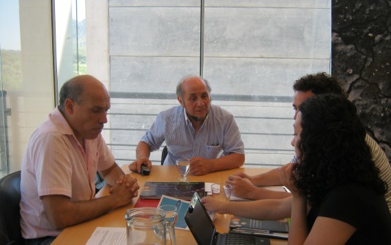 En el encuentro los profesionales explicaron los objetivos de la Asociación Argentina de Luminotecnia.